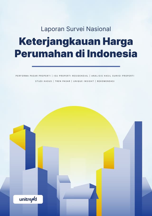 Cover of Keterjangkauan Harga Perumahan di Indonesia