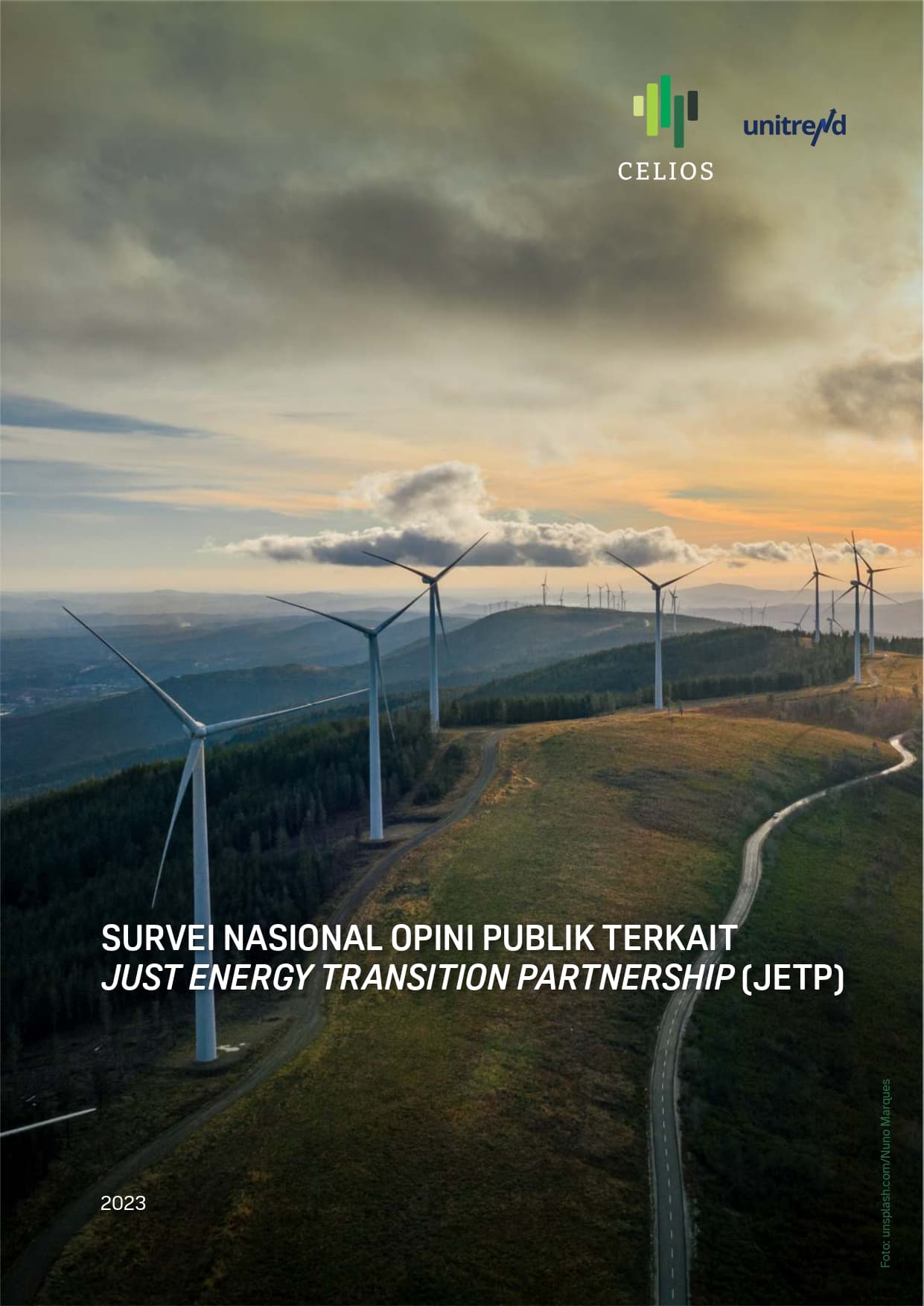 Sampul SURVEI NASIONAL OPINI PUBLIK TERKAIT JUST ENERGY TRANSITION PARTNERSHIP (JETP)